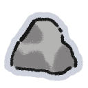 Boulder emoji from official Klei Discord server