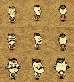 Wolfgang wearing a Chilled Amulet.