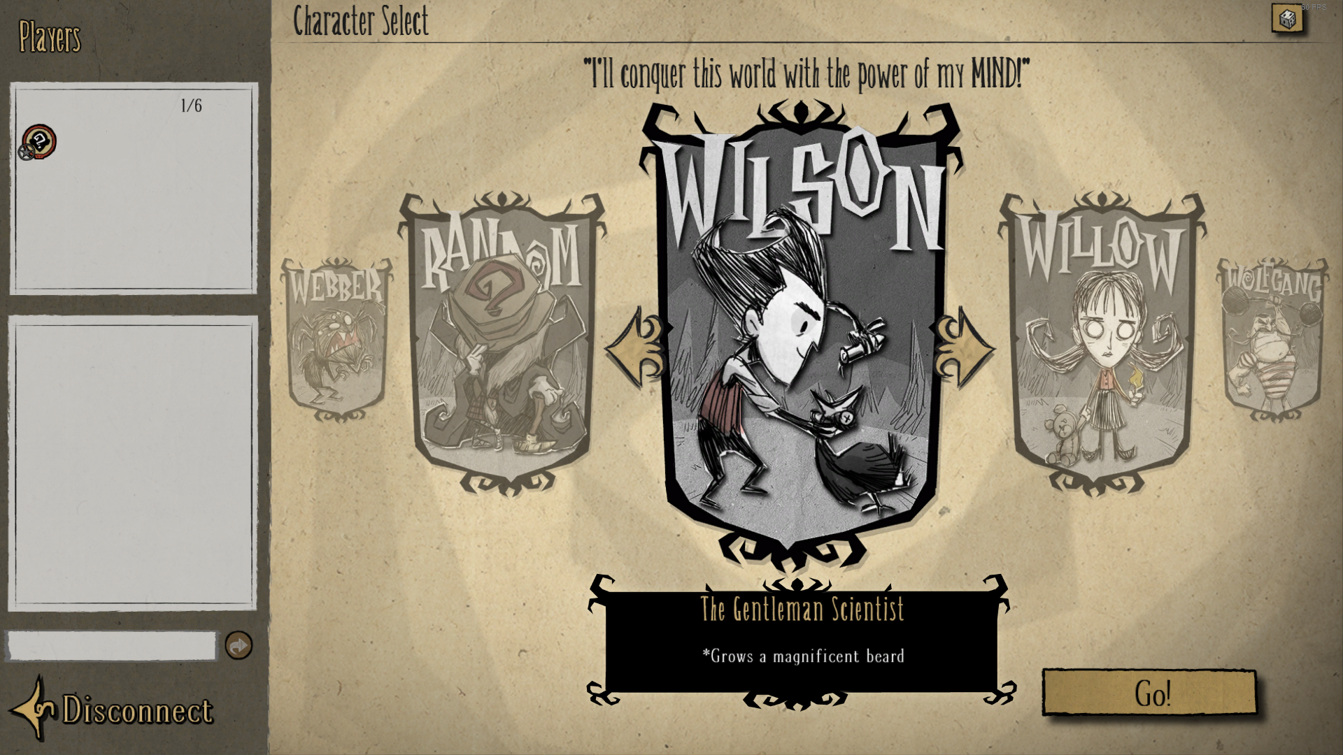 dont starve wiki characters