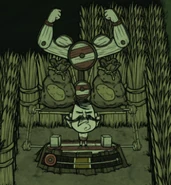 MightyGymSuccess.png (311キロバイト) Wolfgang performing a successful lift. Note that the biceps atop the gym flex.