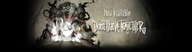 Wilson and Willow in a promotional poster for the release of Don't Starve Together.