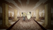 Abigail and Wendy as seen in a Vignette for Don't Starve Together.