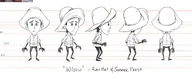 A turnaround of Wilson for the Hook, Line and Inker update trailer.