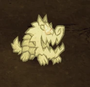 A frozen Clay Hound.