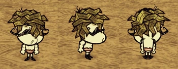 Wolfgang wearing a Seawreath.