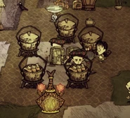 Olla de Barro con skin en Don't Starve Together