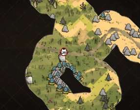 マップ上の様子