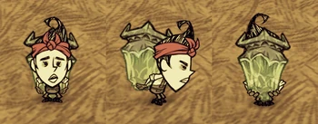 Winona carrying a Celestial Altar Base.