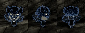 Wilba wearing a Cowl.