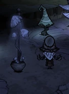 Glowcap charged near willow screenshot.jpg (84キロバイト) Willow next to a charged Glowcap.