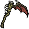 Woven - Elegant Bat Scythe Reap some grim bodies with this bat scythe. See ingame