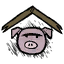 Casa de cerdo