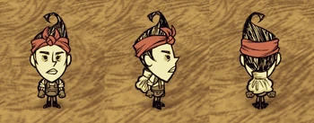 Winona wearing a Chef Pouch.