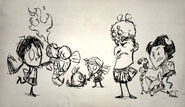 Willow com seu animal de estimação Broodling como visto em um desenho de um episódio doRhymes With Play.