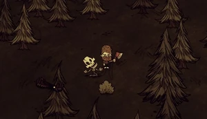 骸骨とブッシュハット