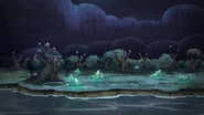 View of the Island in the Forgotten Knowledge trailer.