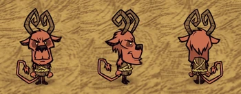 Wortox wearing a Log Suit.