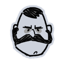 Wolfgang emoji from official Klei Discord server