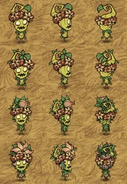 Wormwood wearing a Garland.