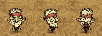 Woodlegs wearing Night Armor.