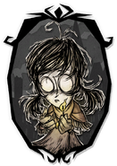 Retrato da skin Willow "The Victorian" em DST.