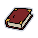 Helpbook emoji from official Klei Discord server