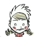 Winnie. Ella tiene las mismas trenzas, ojos pequeños y labios como Wigfrid.