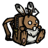 Elegant Rabbit Rucksack Go down the rabbit hole with this rabbit-shaped backpack. See ingame