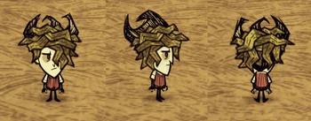 Wilson wearing a Seawreath.