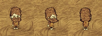 Woodie wearing a Thulecite Suit.