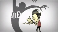 Maxwell's silhouette as seen in the Origin video for Wilson.