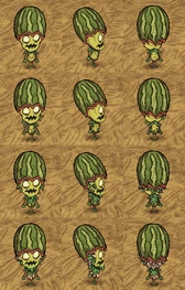 Wormwood wearing a Fashion Melon.