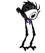 Animation of Tallbird taunting.