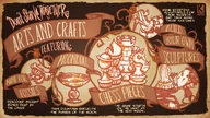 Wilson in the Arts and Crafts update poster.