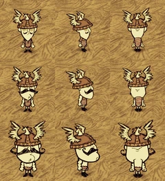 Wolfgang wearing a Battle Helm.