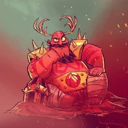 A promotional image of the Battlemaster posted by Klei on 10/23/2017.