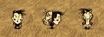Wes carrying a Knight Head.