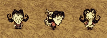 Willow carrying a Knight Head.