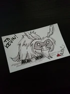 Beefalo Alex Savin art.jpg (389 KB) Beefalo art from Alex Savin(art video games at klei) made for a fan