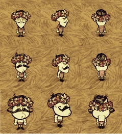 Wolfgang wearing a Garland.