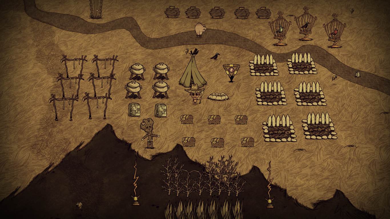 Guides Self Sustaining Settlement Guide Don T Starve Wiki Fandom