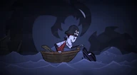 Swimming Horror Trailer.jpg (161 KB) Wilson with a Ballphin and Swimming Horror in the Shipwrecked launch trailer.