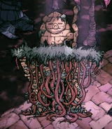 Ruins entrance Palace.PNG.png (882 KB) 被鎖住的通向宮殿島嶼的遺跡入口。