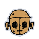 WX-78's emoji in the official Klei Discord server.