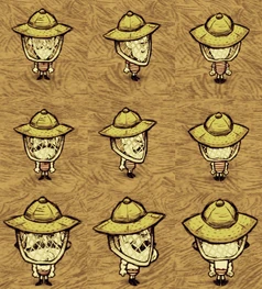 Wolfgang wearing a Beekeeper Hat.