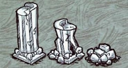 MarbleBreakdown.jpg (11キロバイト) The three stages of a broken down pillar.