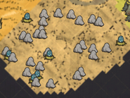 Tallbird Nests seen on the overworld Map