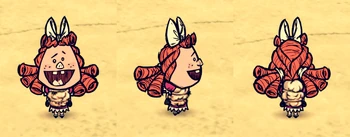 Wilba wearing a Blubber Suit.