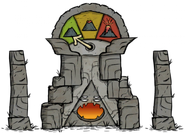 Old version of volcano altar