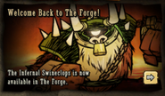 Swineclops Forge Ad